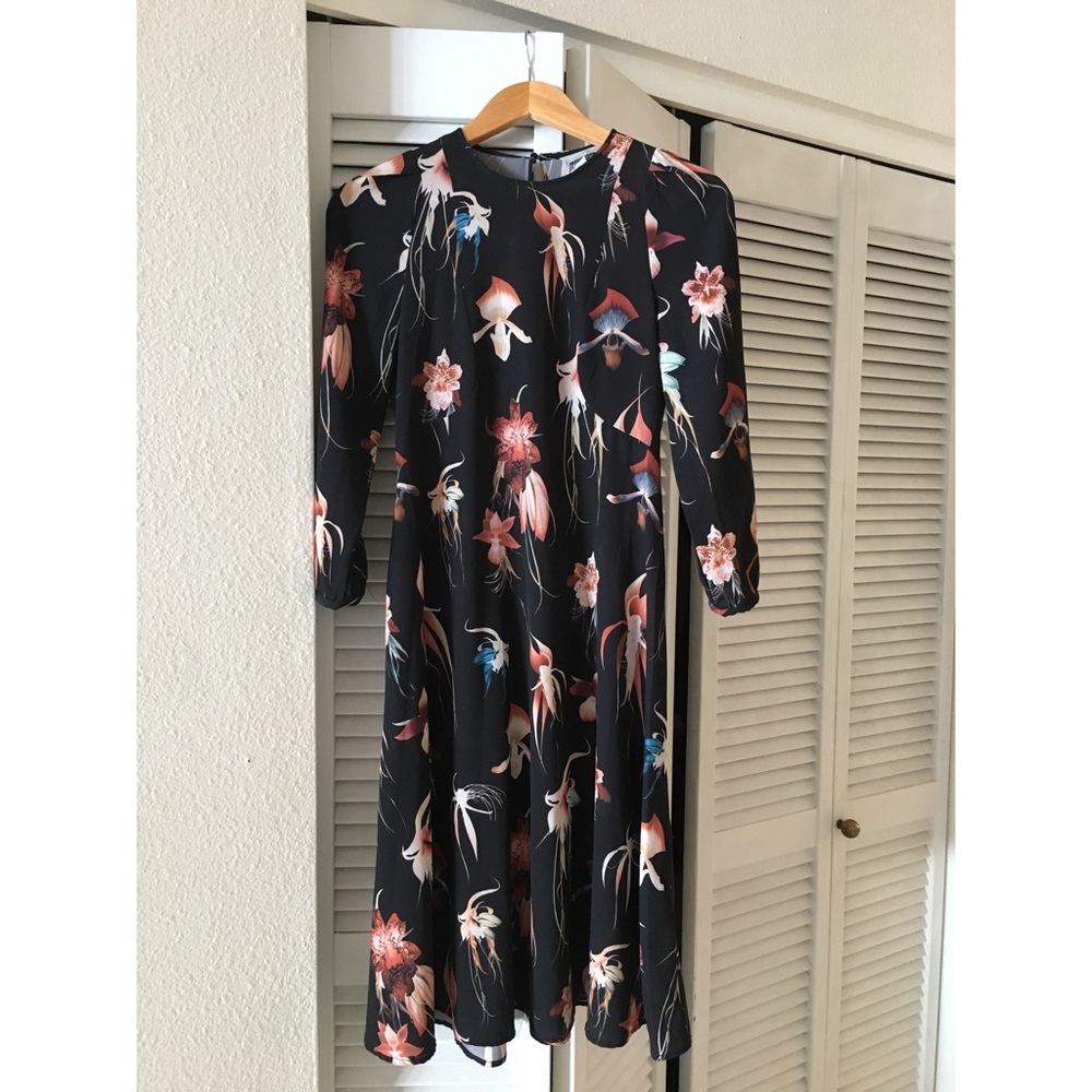 H&M Floral Midi Dress